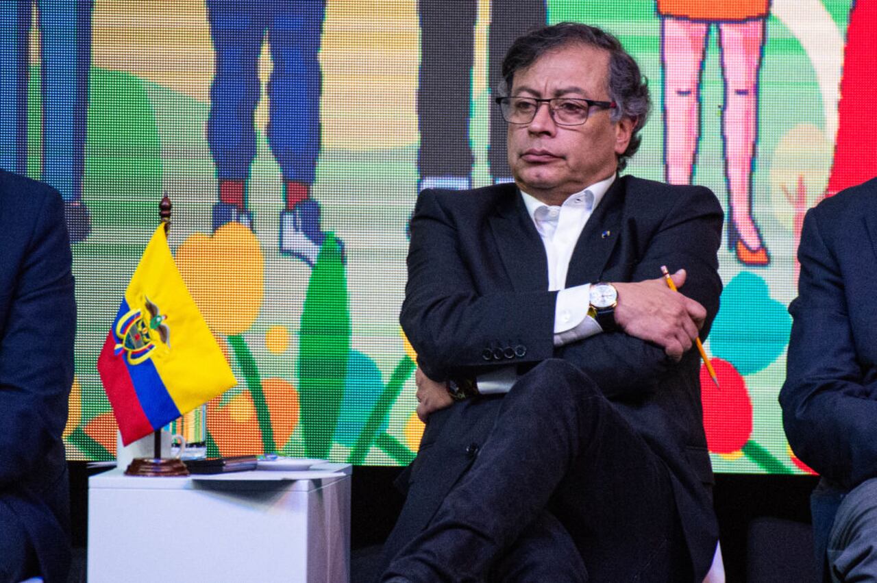El presidente Gustavo Petro en Bogotá, el 3 de agosto de 2023