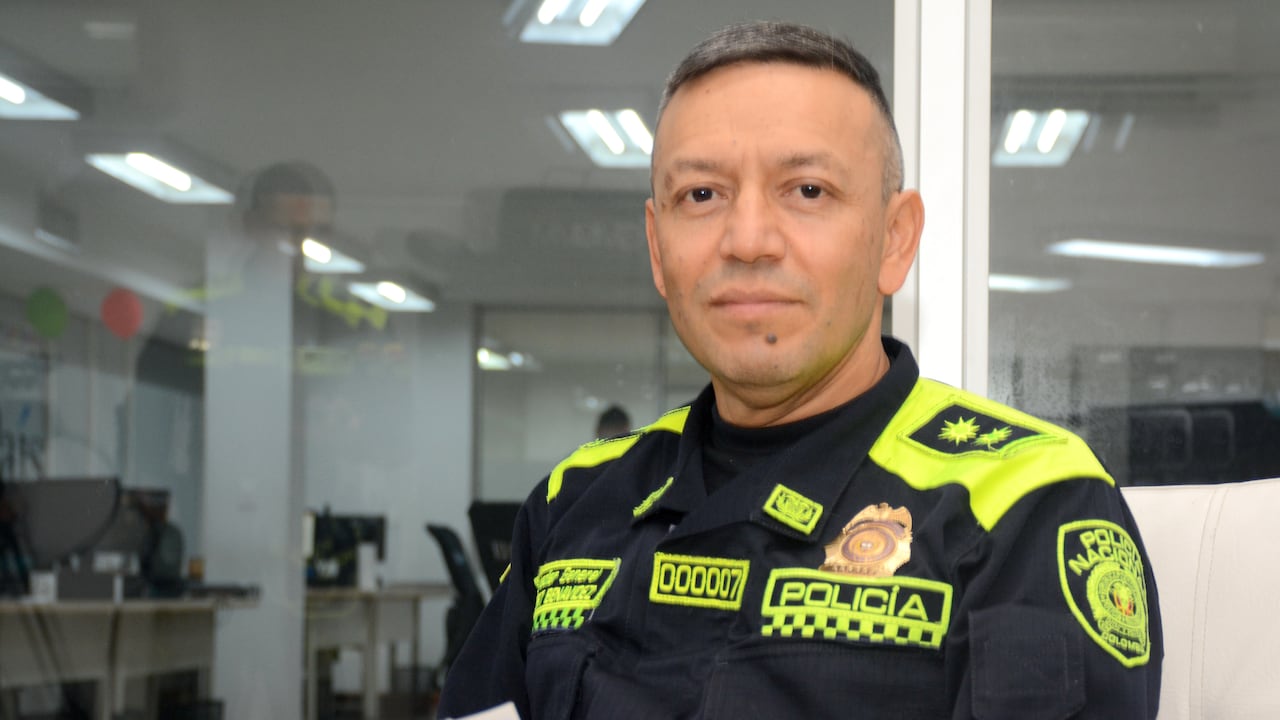 Brigadier General Herbert Luguiy Benavidez Valderrama, nuevo comandante de la Policía Metropolitana de Cali.