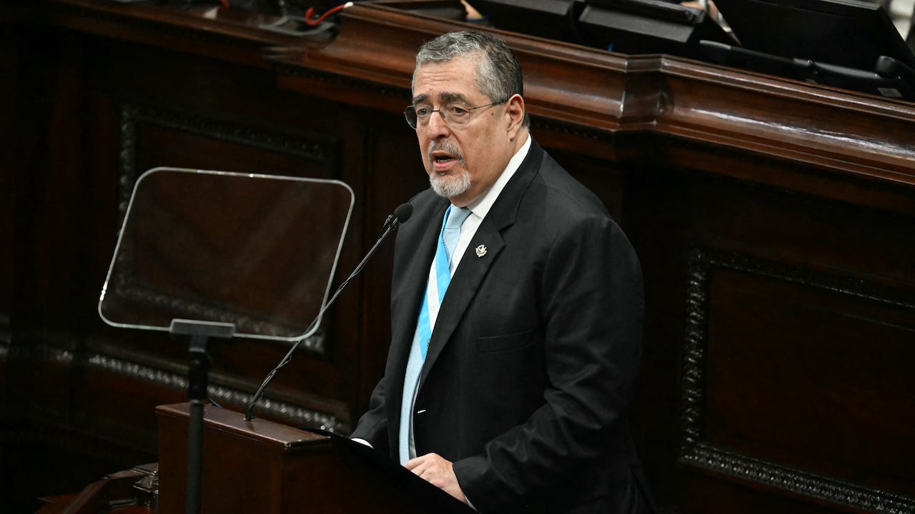 El presidente de Guatemala, Bernardo Arévalo