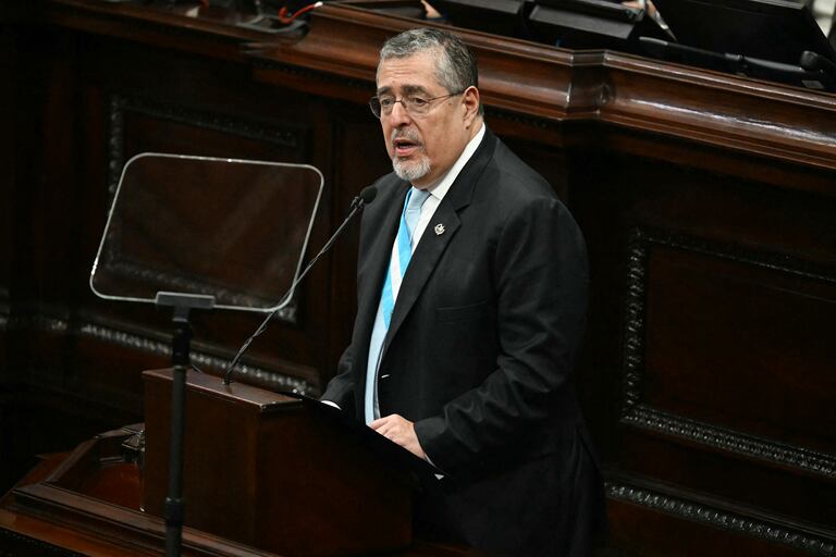 El presidente de Guatemala, Bernardo Arévalo