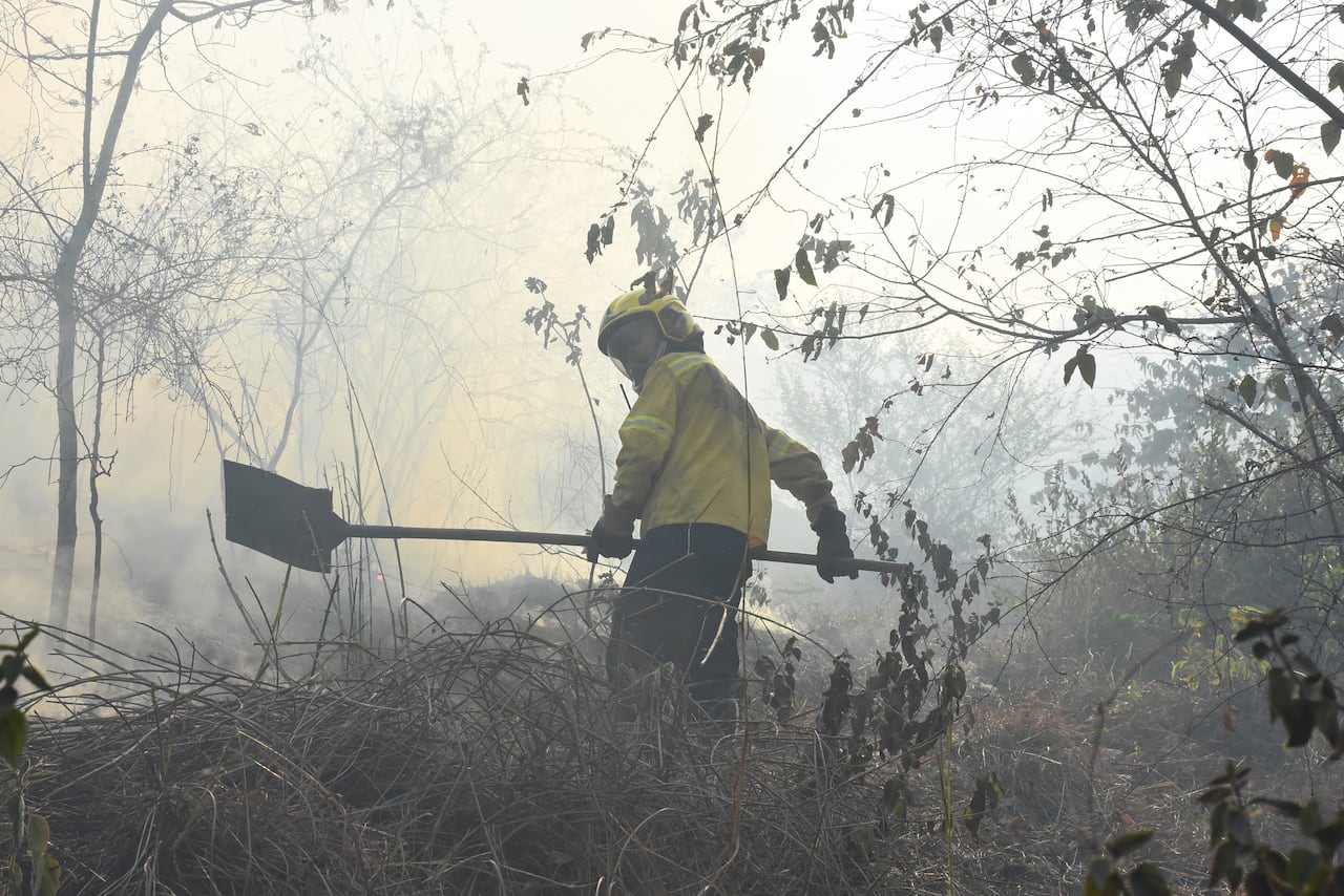 Incendio Forestal Altos de Menga