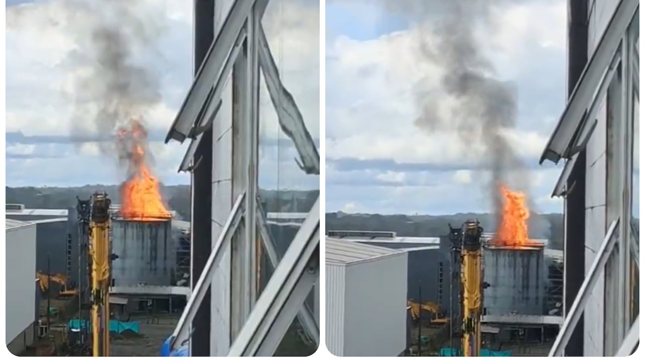 Explosión en fábrica de Buenaventura.