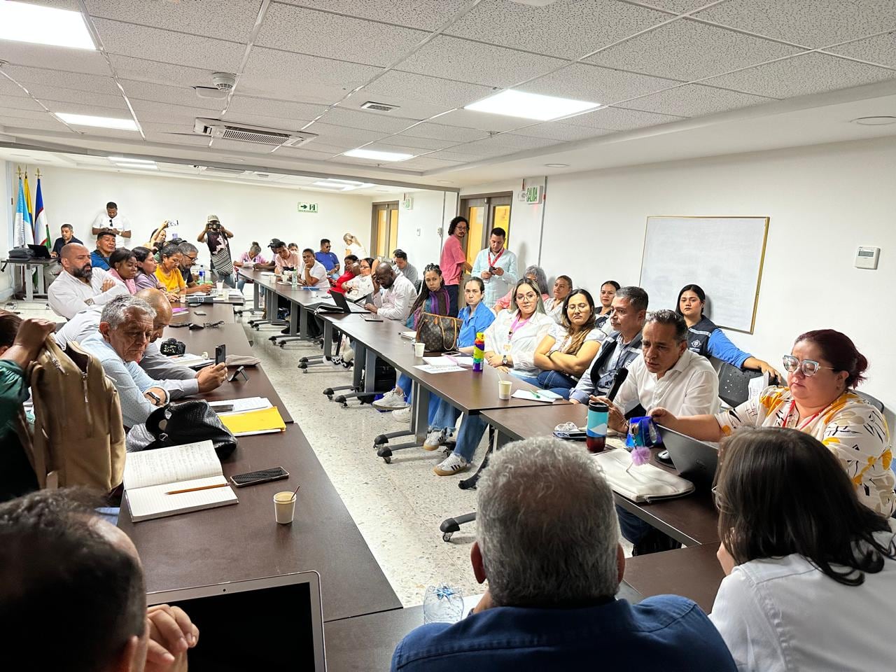 La Procuraduría acompañó la jornada para garantizar transparencia y cumplimiento de lo pactado.