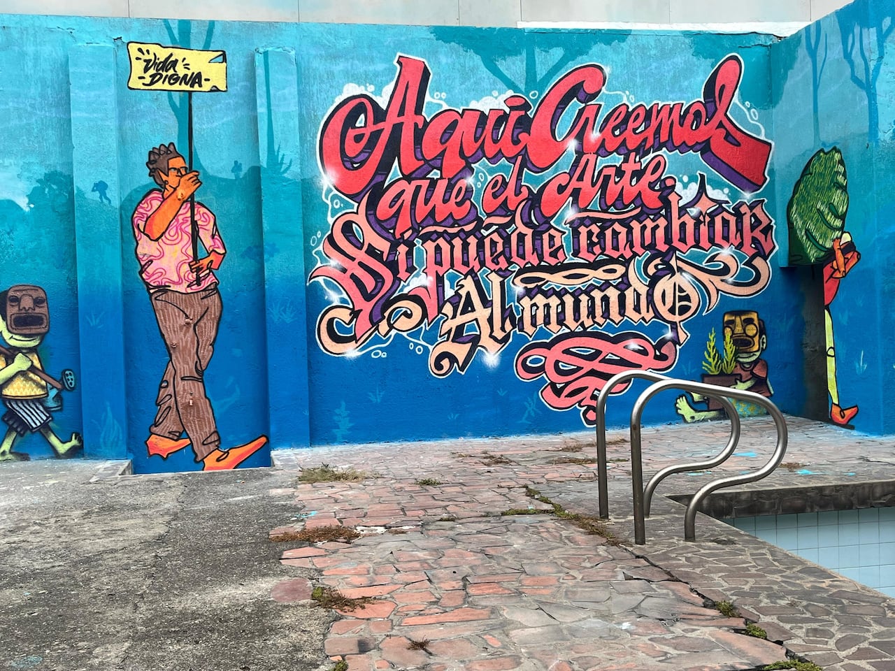 Son varios los procesos y colectivos que han hecho presencia en el lugar para dar a conocer sus proyectos.