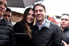 Daniel Quintero y su esposa, Diana Osorio.