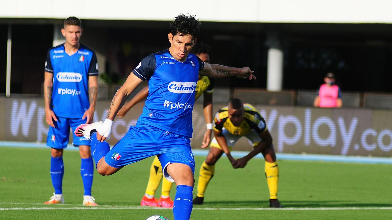 Roberto Ovelar, delantero paraguayo de Once Caldas.