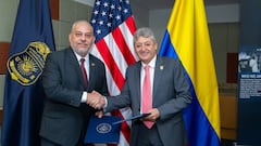 Colombia y Estados Unidos firmaron un memorando.