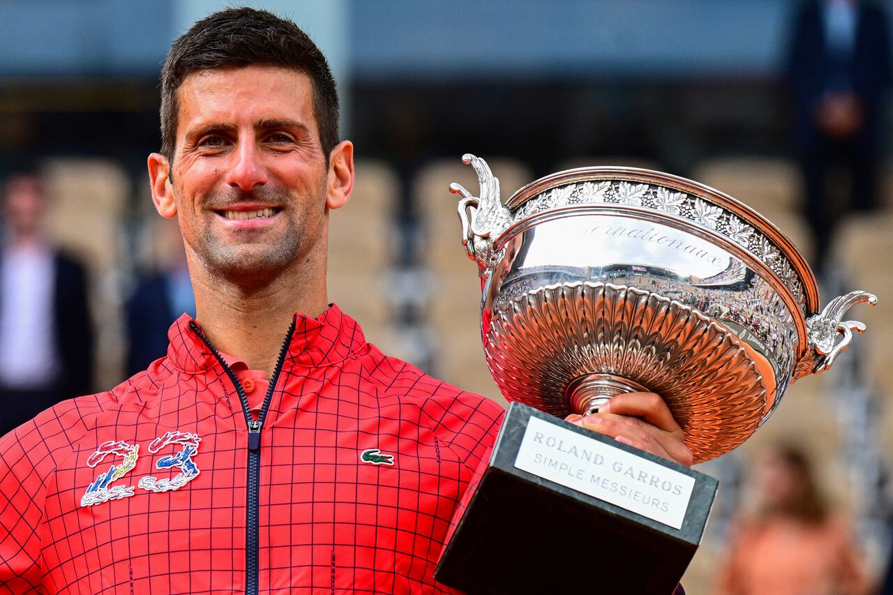 Novak Djokovic se conquistó el Roland Garros 2023 y logró su Grand Slam número 23.