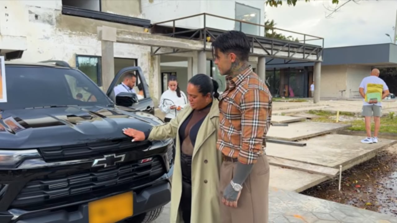 El regalo fie una sorpresa.