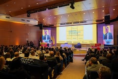 Funcionarios y asistentes acompañaron el lanzamiento de la nueva estrategia de pedagogía electoral.