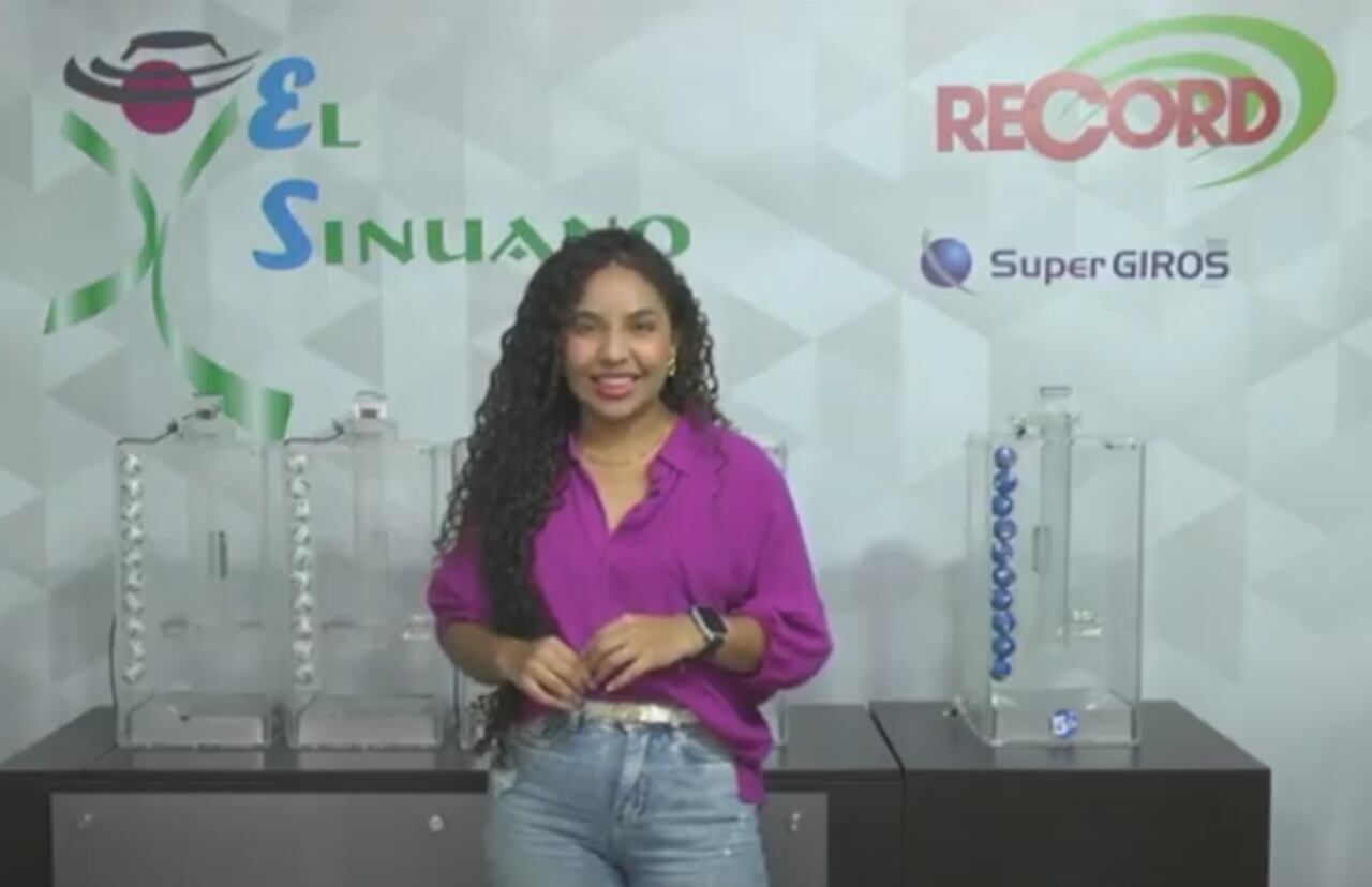 Sorteo del Sinuano Día del 29 de septiembre de 2025.