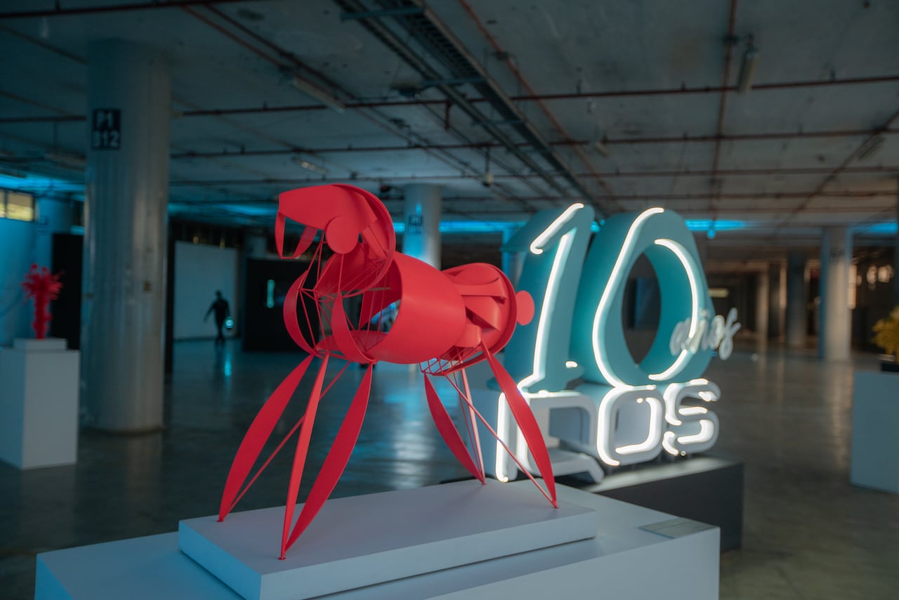 La exposición de arte contó con reconocidos artistas como Alejandro de Narváez y Sergio Mantilla.