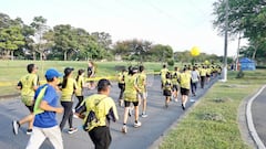 Cientos de caleños disfrutaron este domingo de la Carrera Luz de Oriente 4.2K.