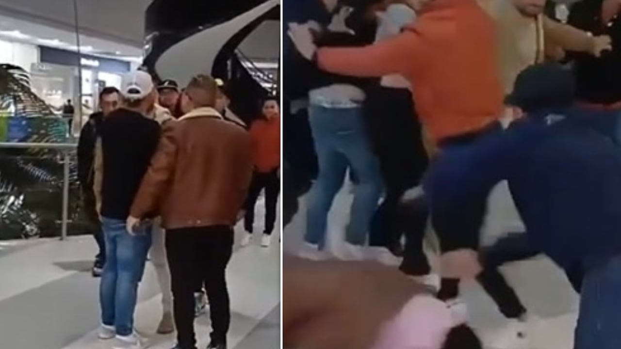 Giovanny Ayala y Ciro Quiñonez se fueron a los golpes en centro comercial de BogotáR