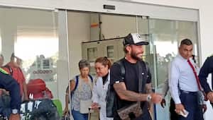 Duván vergara llegó a Cali este lunes para vincularse al América de Cali. Será su segundo ciclo.