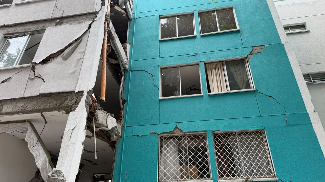 Edificio María Mercedes Lloreda, ubicado en el barrio Tregua de Legua en el sur de Cali.