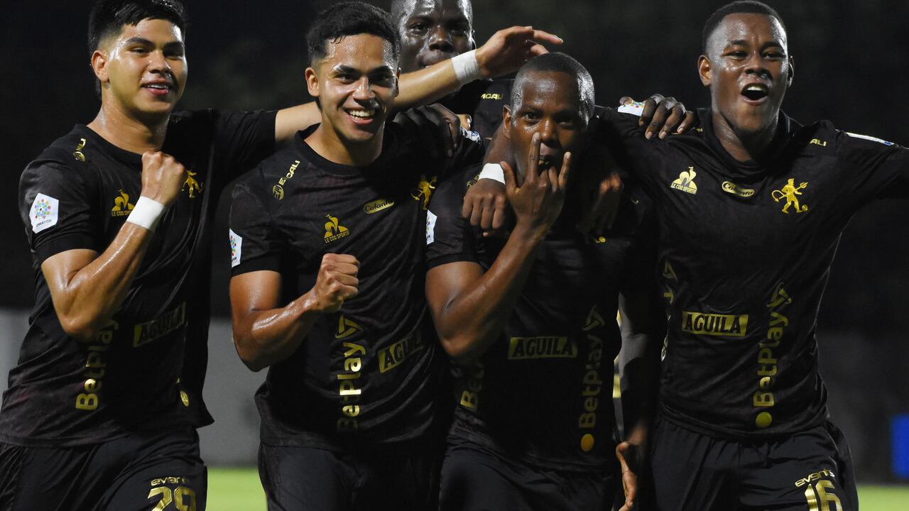 Imagen del partido entre Tigres y América de Cali, por la vuelta de la primera fase de la Copa Colombia 2025.