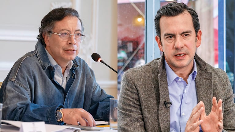 Gustavo Petro y Rodrigo Lara.