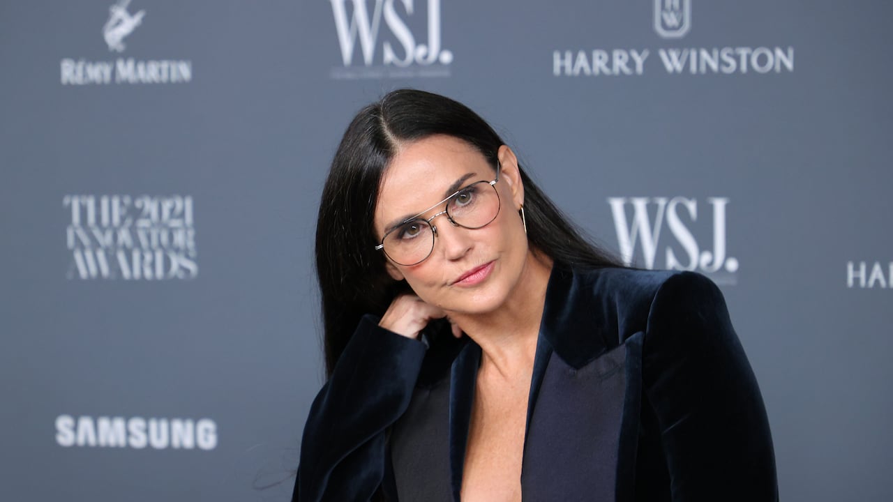 Demi Moore luce de 40 a sus casi 60 años