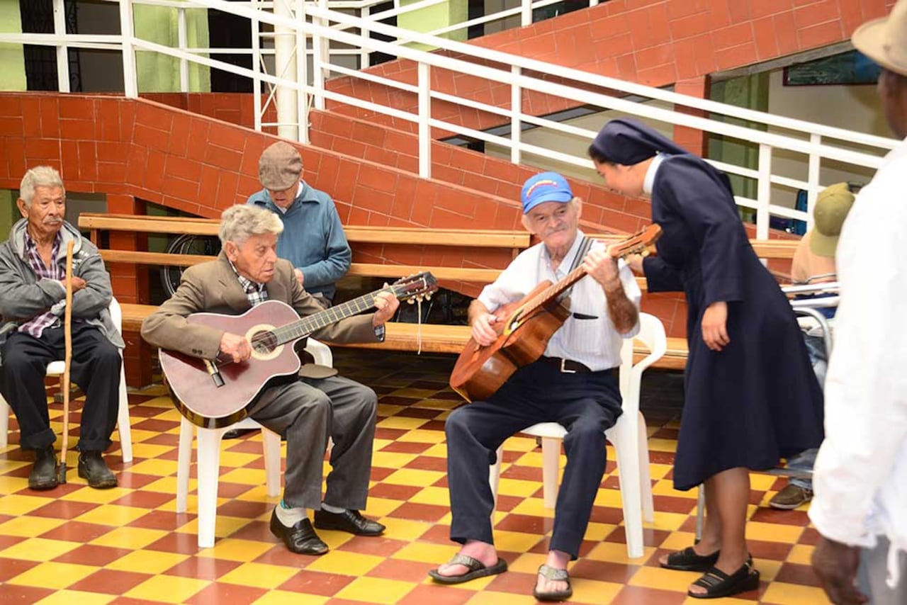 Centro de Bienestar Asilo San Pedro Claver, ubicado en Sevilla, Valle del Cauca.