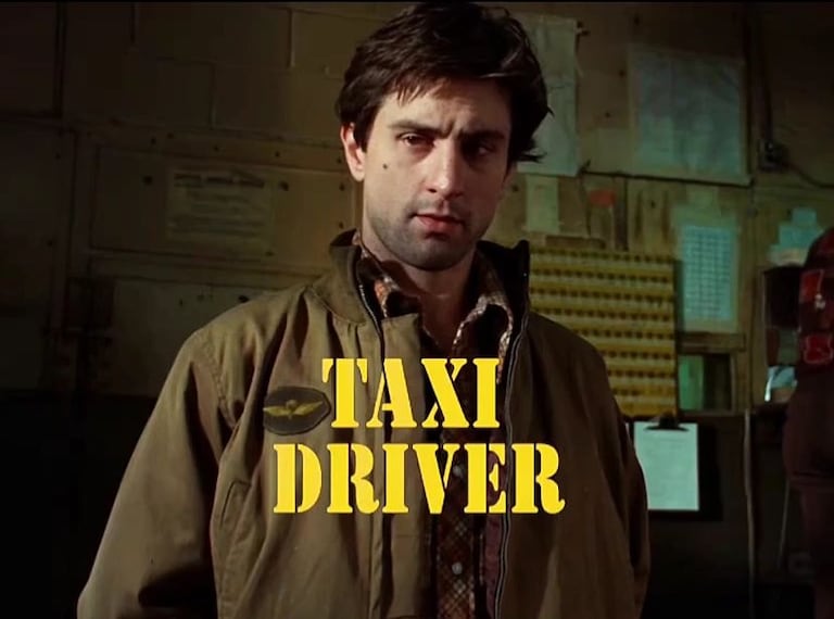Robert De Niro en Taxi Driver.