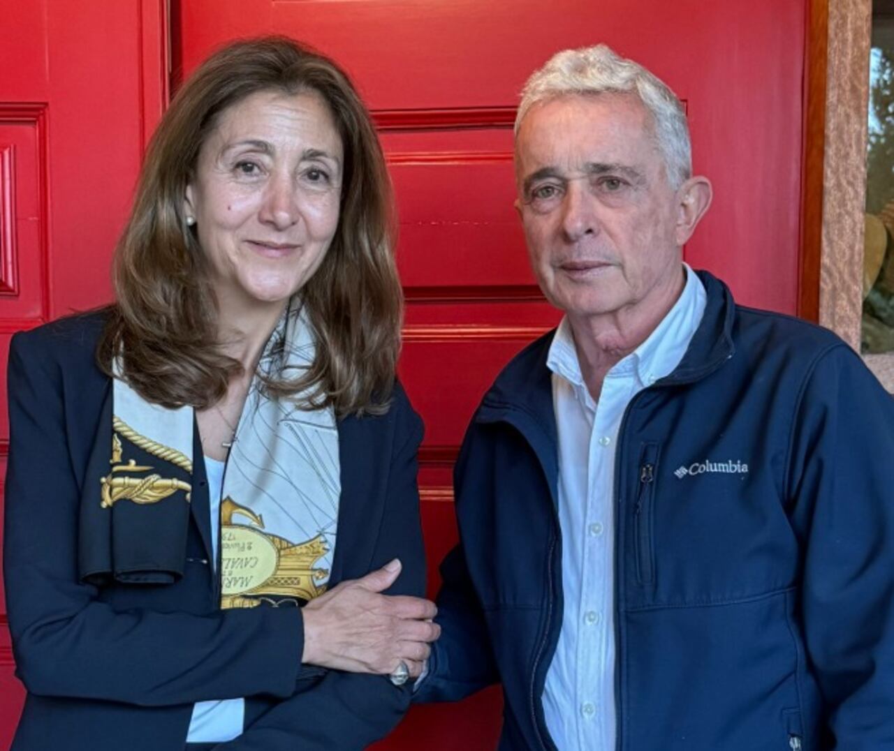 Uribe e Ingrid Betancourt
