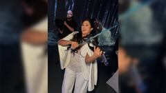 La violinista caleña compartió un video desde Las Vegas destacando su orgullo por representar a Cali.