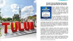 Alcaldía de Tuluá refuerza medidas de seguridad tras aval de la Corte Suprema a la extradición de ‘Pipe Tuluá’.