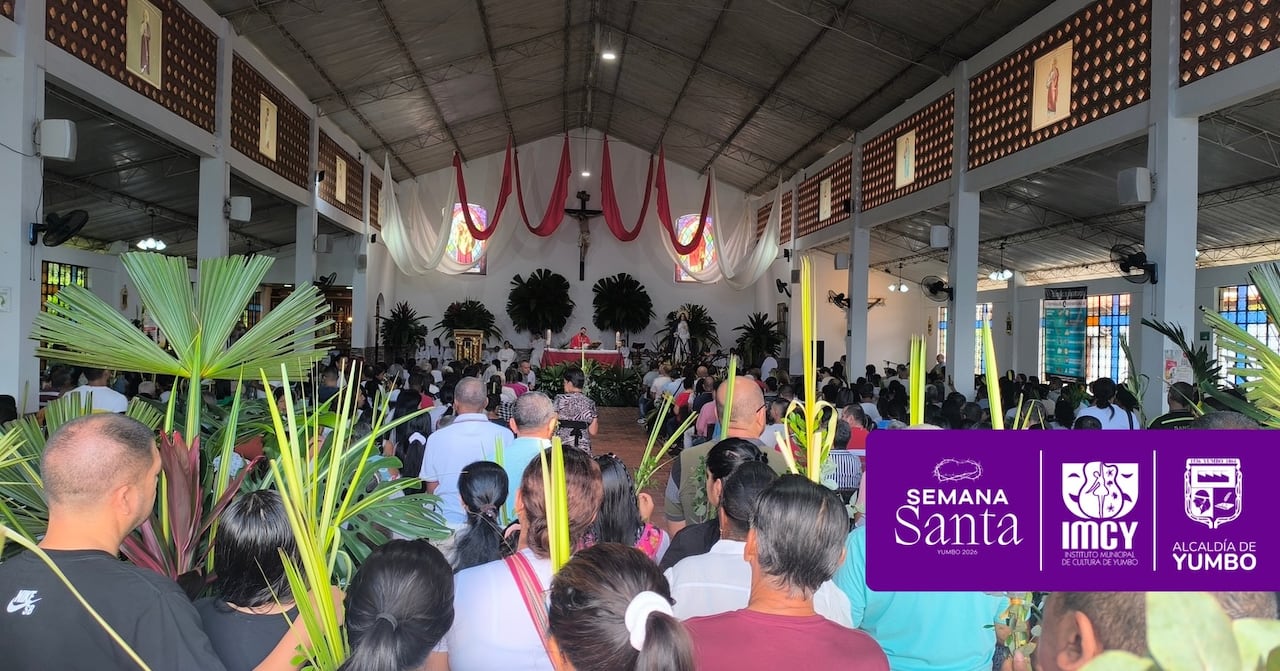 Domingo de Ramos en Yumbo 2026