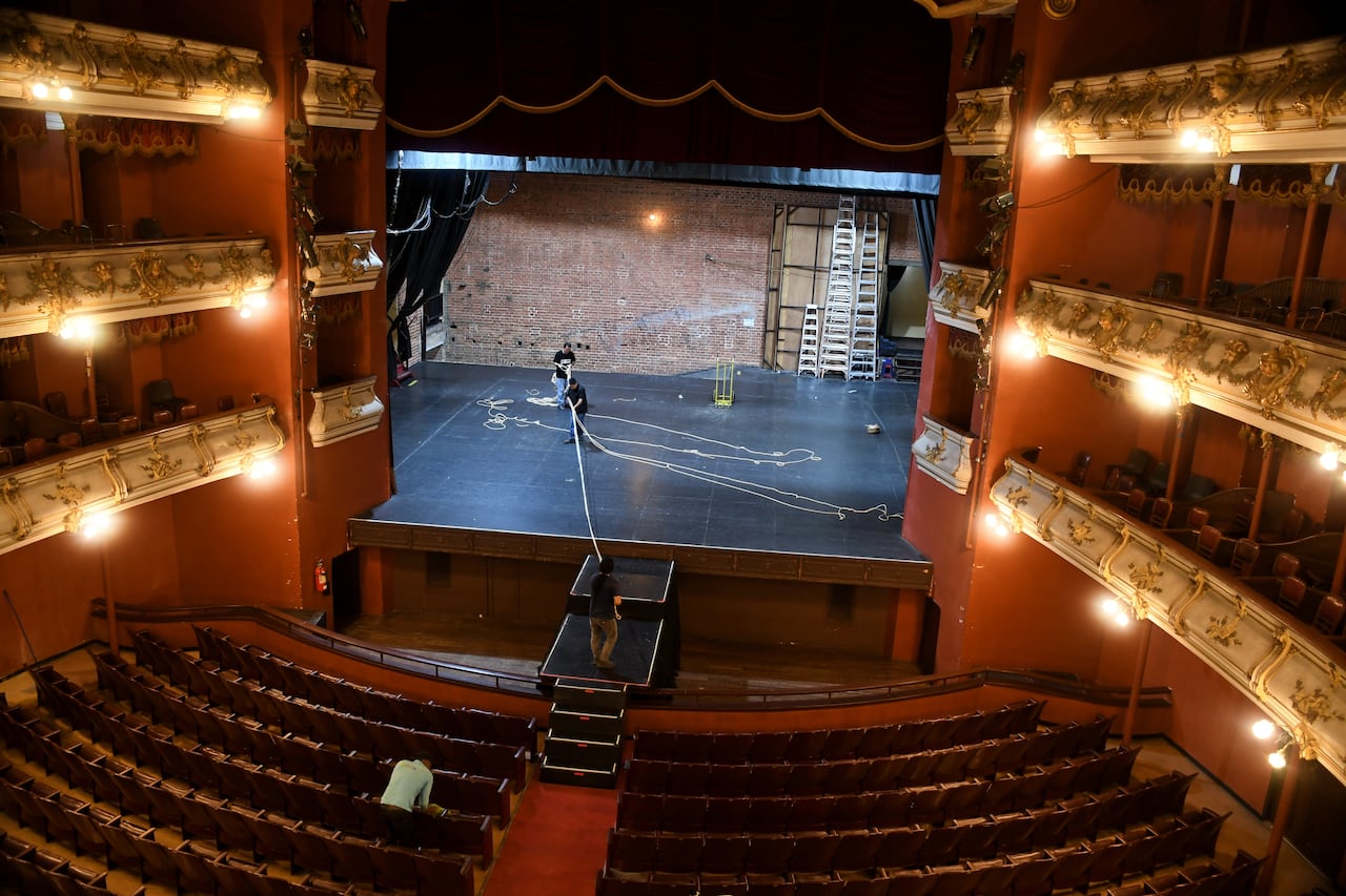 Cali: Teatro Municipal Enrique Buenaventura, su historia y sitios detrás del escenario. Foto José L Guzmán. EL País.