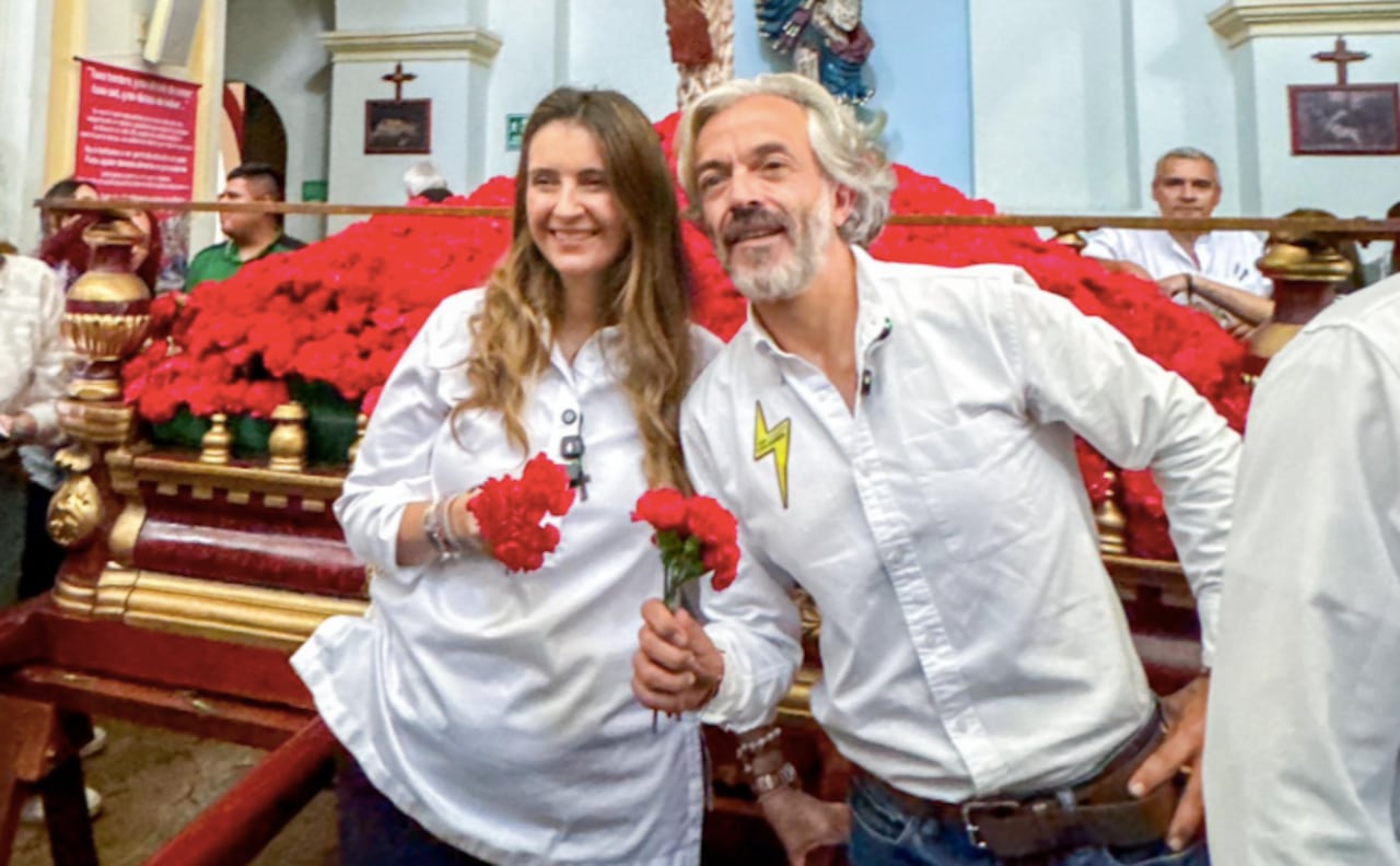 Paloma Valencia y Juan Daniel Oviedo, desde Popayán.