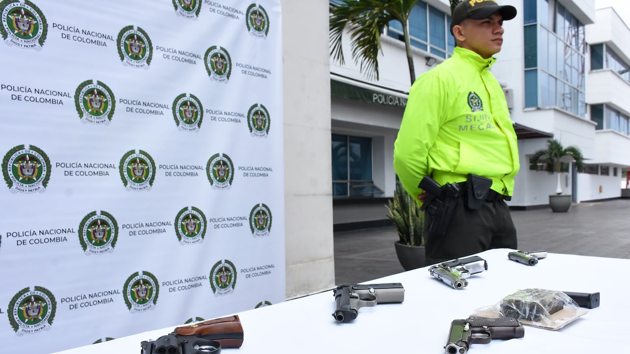 Captura Alias Jaco e incautación de 6 armas de fuego.