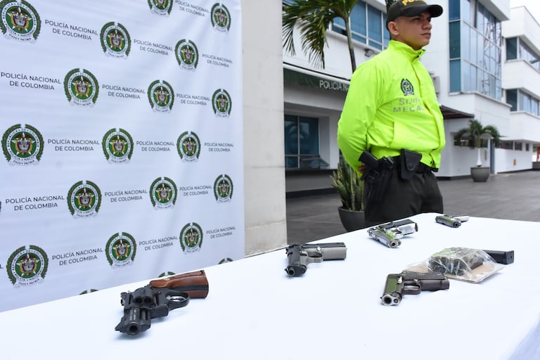 Captura Alias Jaco e incautación de 6 armas de fuego.