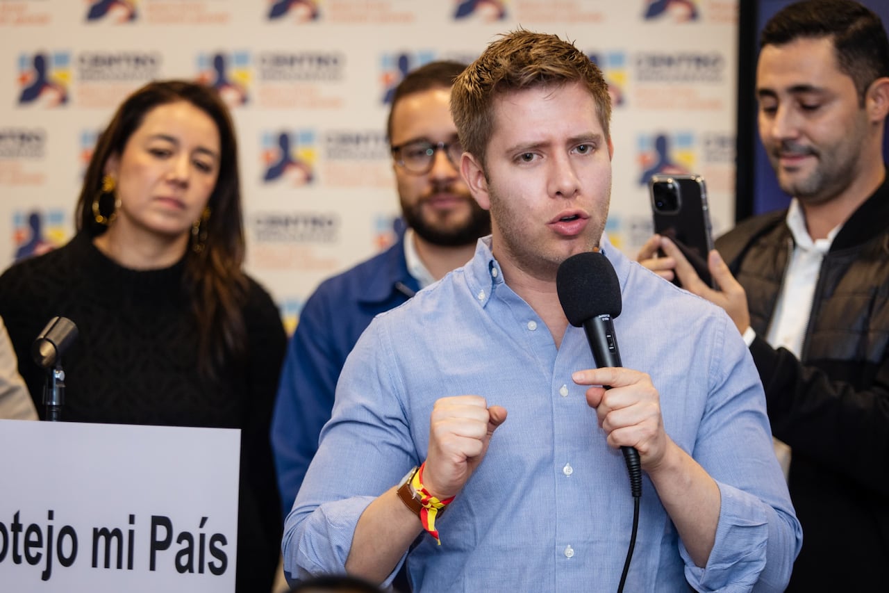 Josias Fiesco, activista del Centro Democrático.