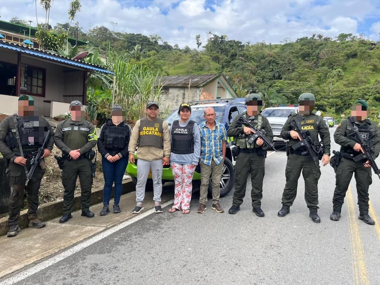 Autoridades liberaron a dos personas que permanecían secuestradas en Mocoa.