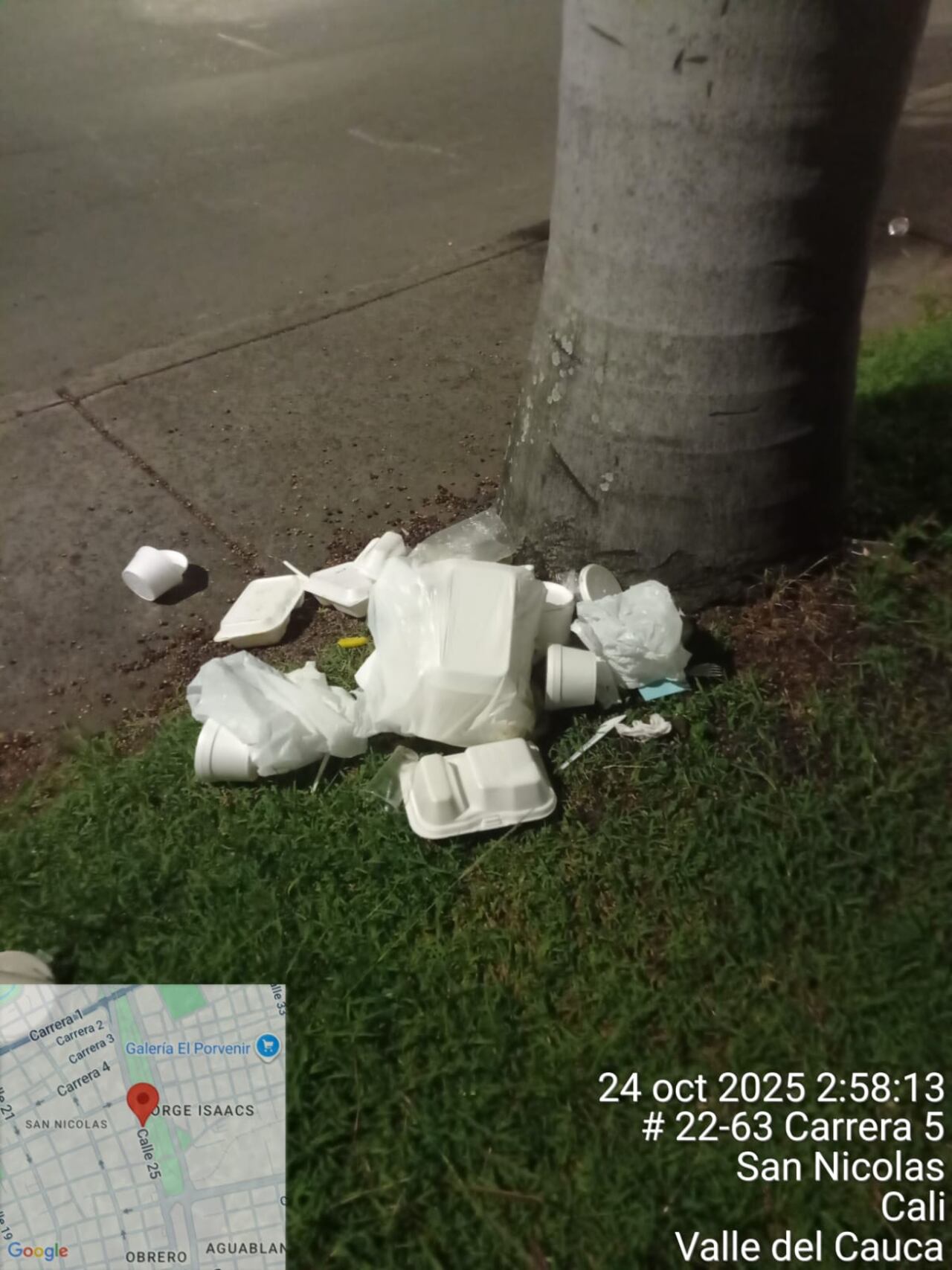 Tras los ensayos técnicos habría quedado basura en el sector.