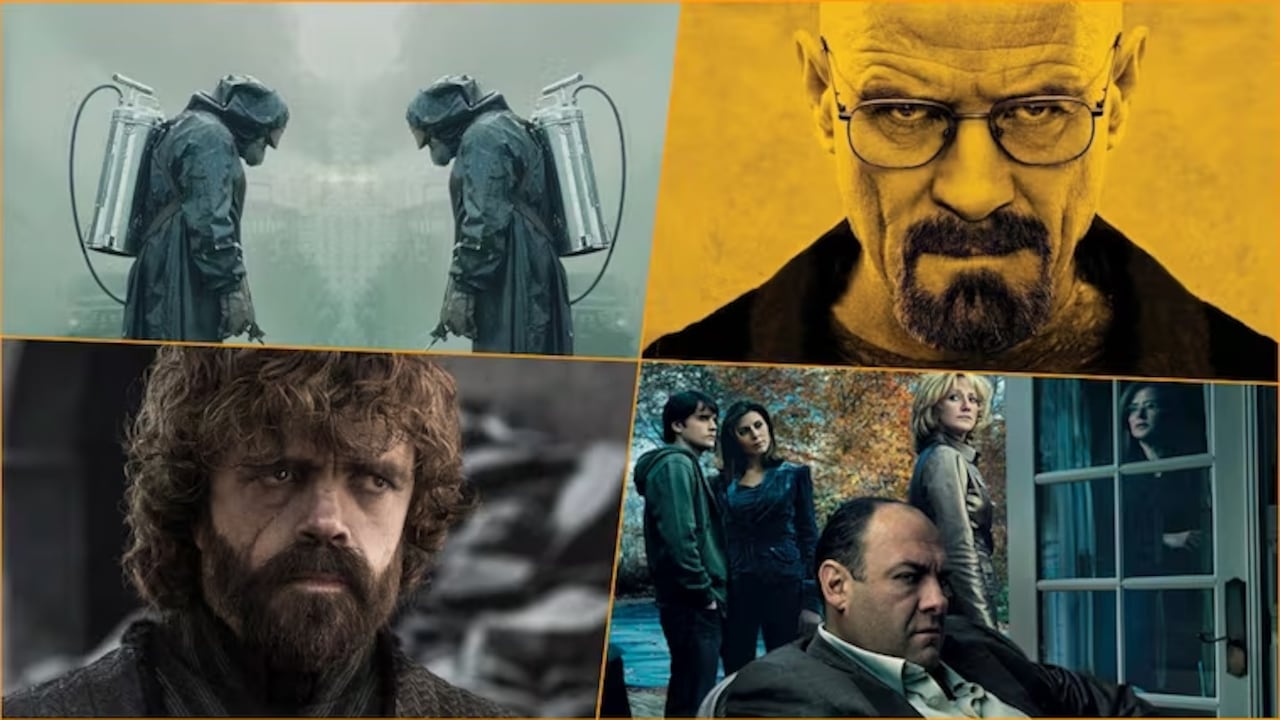 De 'Breaking Bad' a 'Los Soprano': las series mejor calificadas de la historia que debe ver