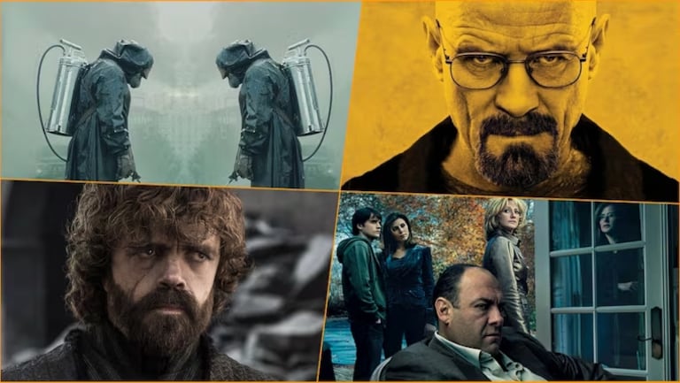 De 'Breaking Bad' a 'Los Soprano': las series mejor calificadas de la historia que debe ver
