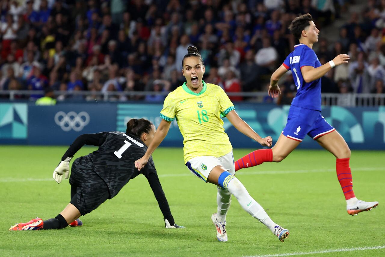Brasil avanza a la semifinal del fútbol femenino de los Juegos Olímpicos.