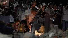 Homenaje a los afectados del terremoto