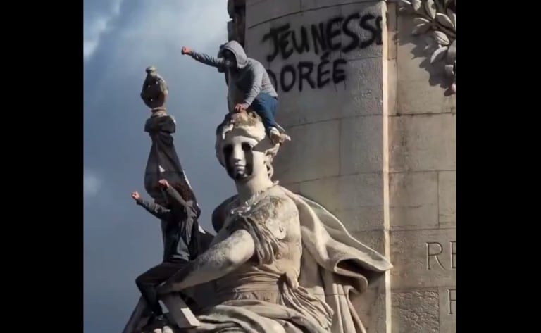 Protestas en Francia