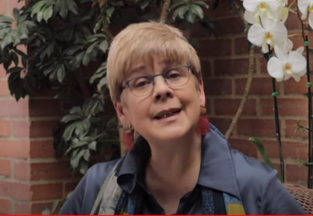 Ana Mercedes Vivas Vieira, hija de la artista fallecidad.