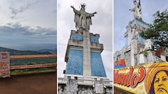 Los ciudadanos denuncian que el monumento a la Virgen de Yanaconas presenta grafitis, residuos y otros signos de deterioro que afectan la imagen de este tradicional espacio de Cali.