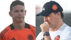 James Rodríguez y Néstor Lorenzo, parte de los entrenamientos de la Selección Colombia en Texas.