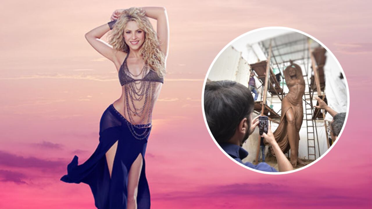 Este es el segundo monumento que se construye de Shakira en Barranquilla; el primero está ubicado cerca al Estadio Metropolitano.