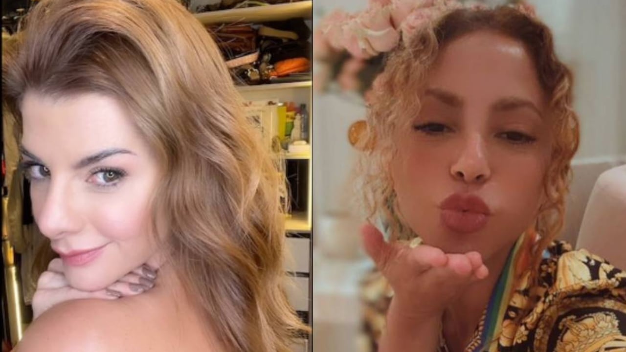 Shakira cambió de fechas parte de su gira y Carolina Cruz reaccionó en redes sociales.