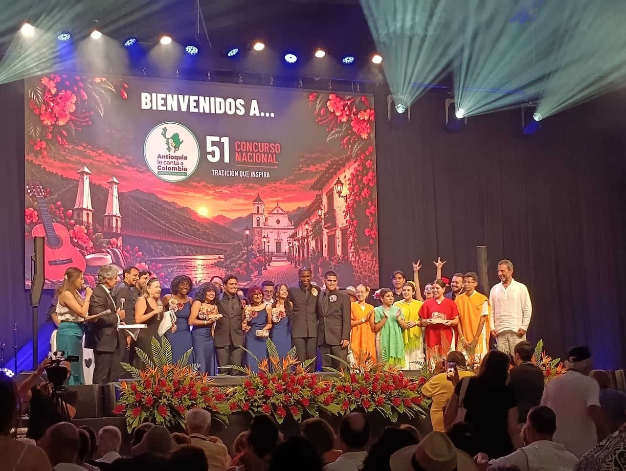 Ensamble Vocal Raíces de la Escuela de Música Desepaz.