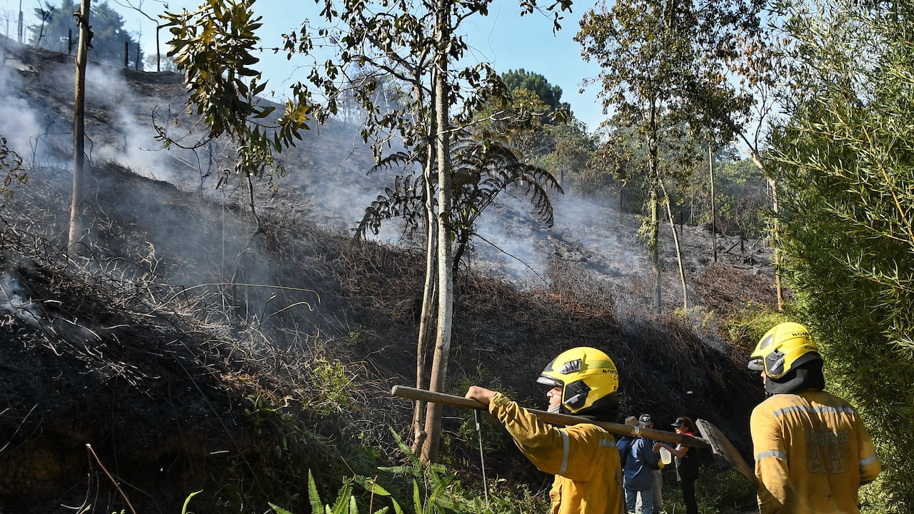 de 20Incendio forestal en la buitrera , Sep 21 23, en Cali Valle