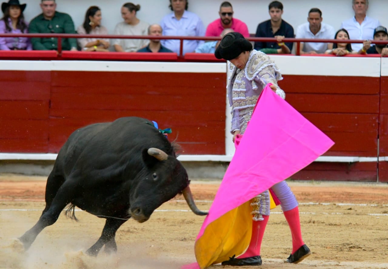 El español Marco Pérez, triunfador en Cañaveralejo durante la tarde de su debut.