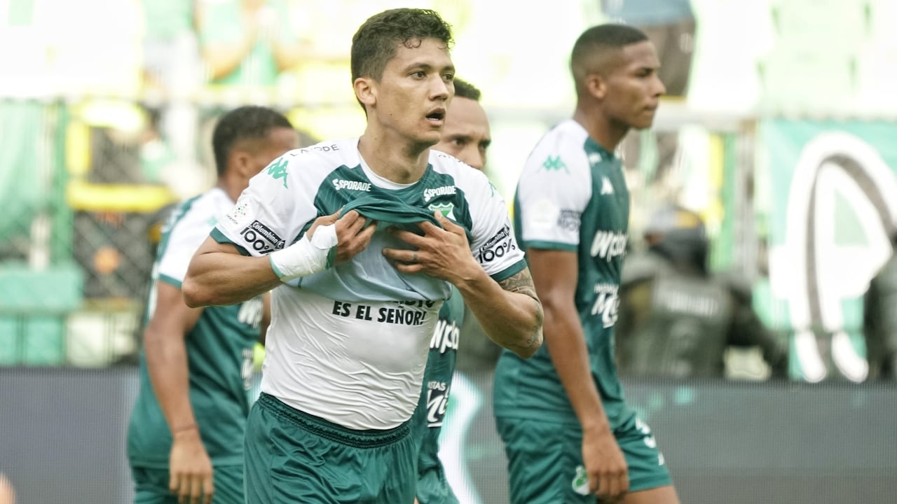 Imagen del duelo entre Deportivo Cali y Envigado, por la fecha 18 de la Liga BetPlay 2024-l.